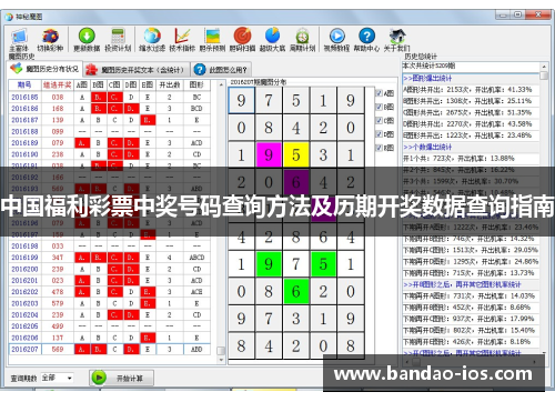 中国福利彩票中奖号码查询方法及历期开奖数据查询指南